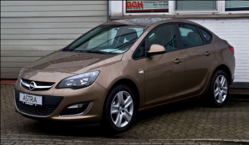 Alsó Standard cars - Opel Astra J